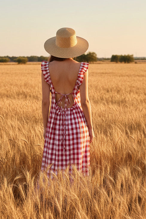 Vestido Hannah Red