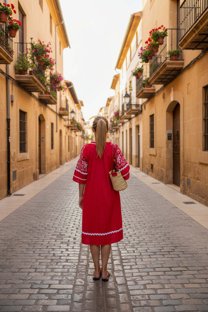 Vestido Alexandra Rojo